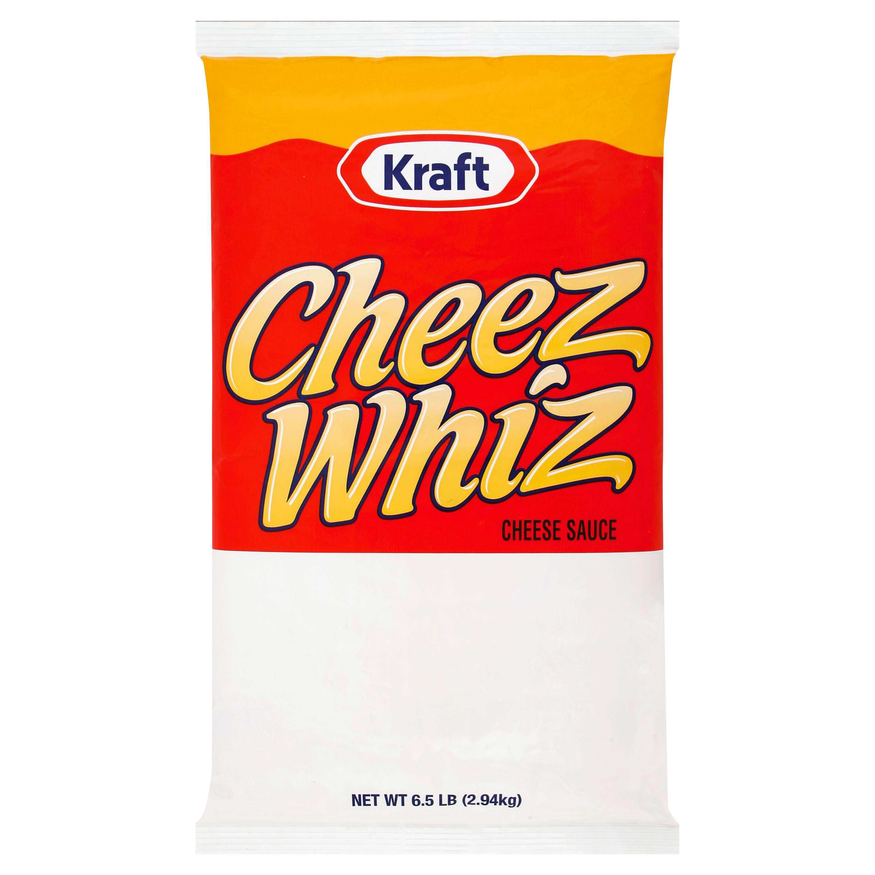Cheez Whiz Original Cheese Sauce, 6.5 Pound Pouch -- 6 Per Case
