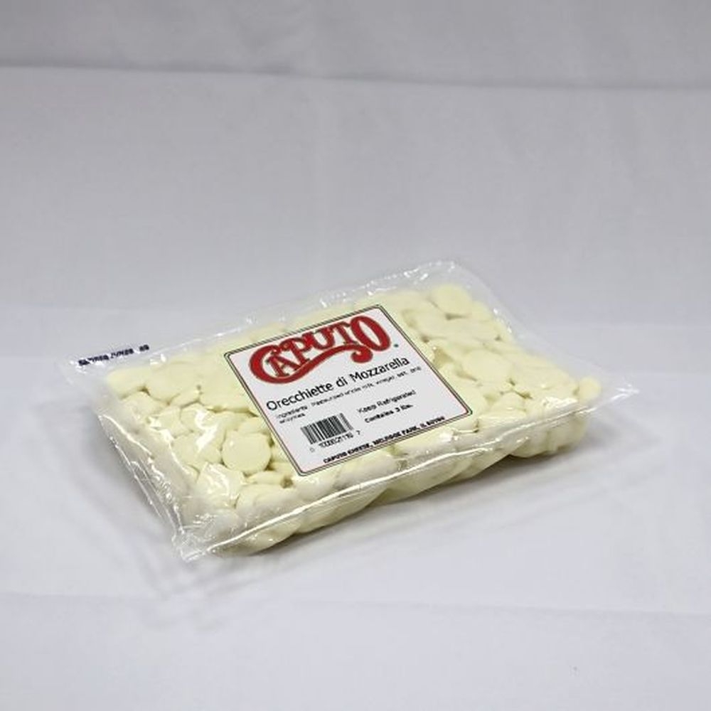 Caputo Orecchiette di Mozzarella Slices, 3 Pound -- 4 per case