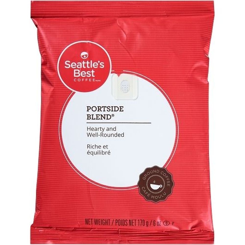 Seattles Best Portside Blend Ground Coffee - Portion Pack, 6 Ounce - 32 per case