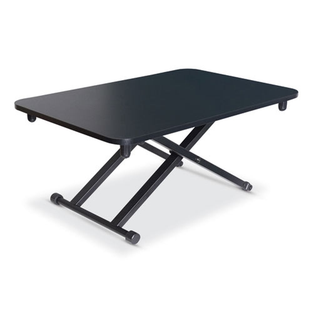 Victor Black Height Adjustable Laptop Standing Desk, 28.8 x 18.5 x 2.6 to 16 inch