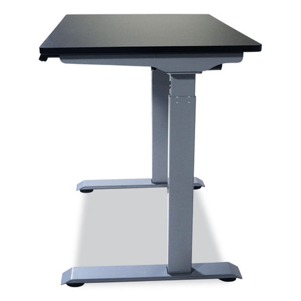 Victor Black Electric Height Adjustable Standing Desk, 36 x 23.6 x 28.7 to 48.4 inch