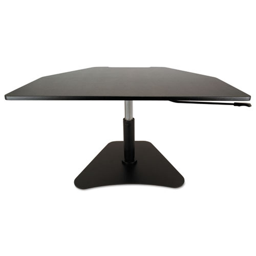 Victor Black High Rise Adjustable Stand-Up Desk Converter, 28 x 23 x 12 to 16.75 inch