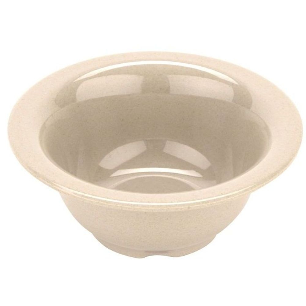 GET 2.25 inch Deep Bamboo Melamine Beige Full Rim Bowl, 10 Ounce Capacity -- 48 per case