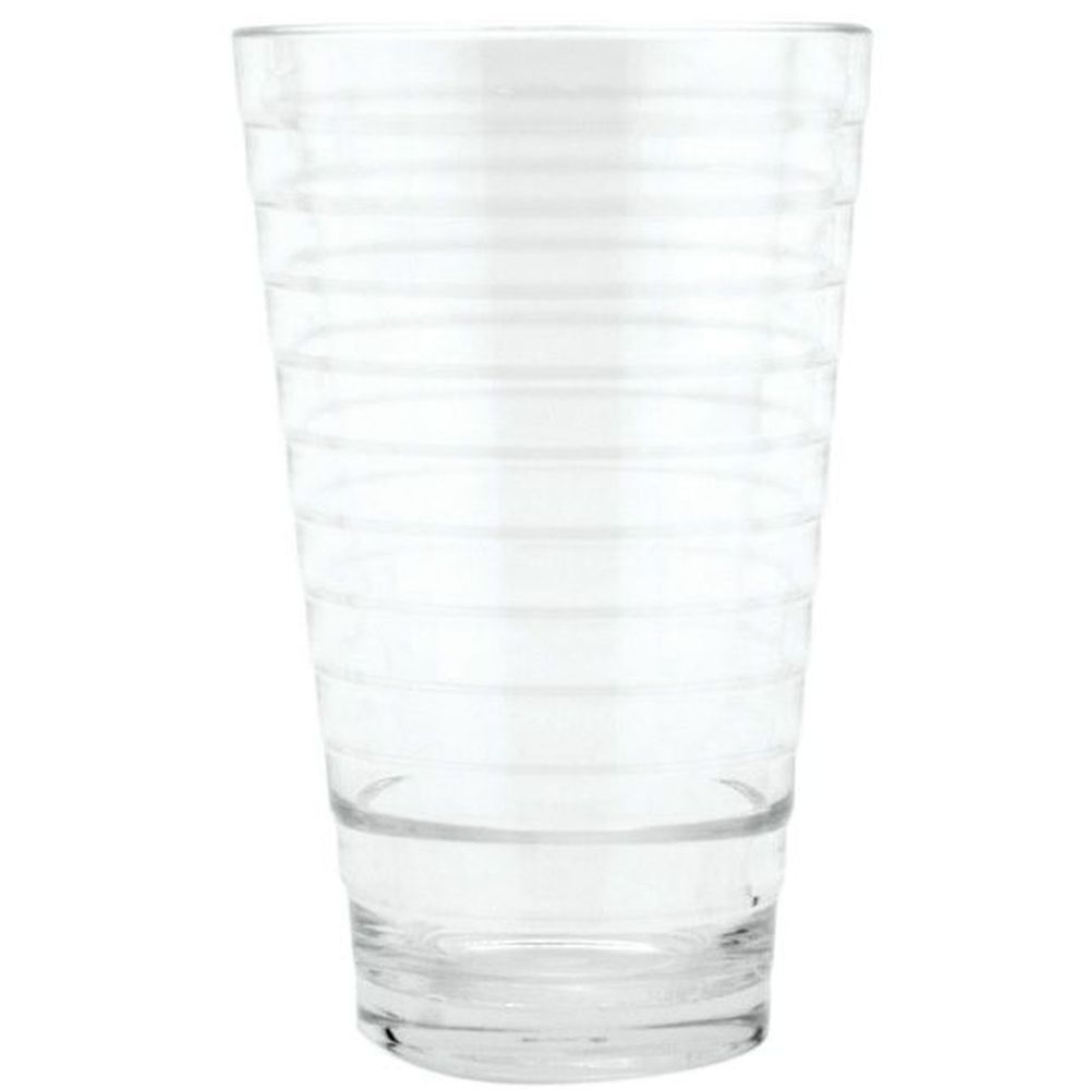 GET SAN Clear 16 Ounce Stackable Pint Glass, 24 count