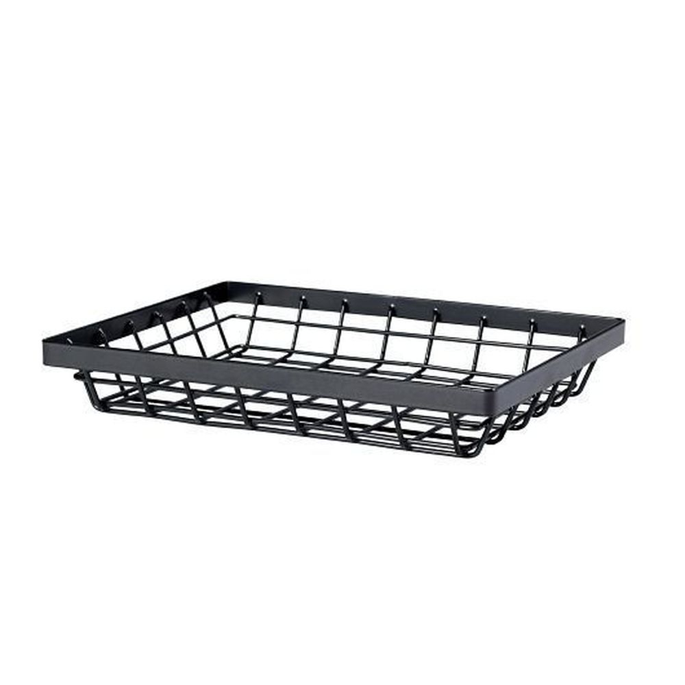 G.E.T. Enterprises Grey Rectangle Metal Basket, 12 count