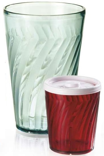 GET Enterprises SAN Plastic Jade Tumbler, 9 Ounce -- 72 per case