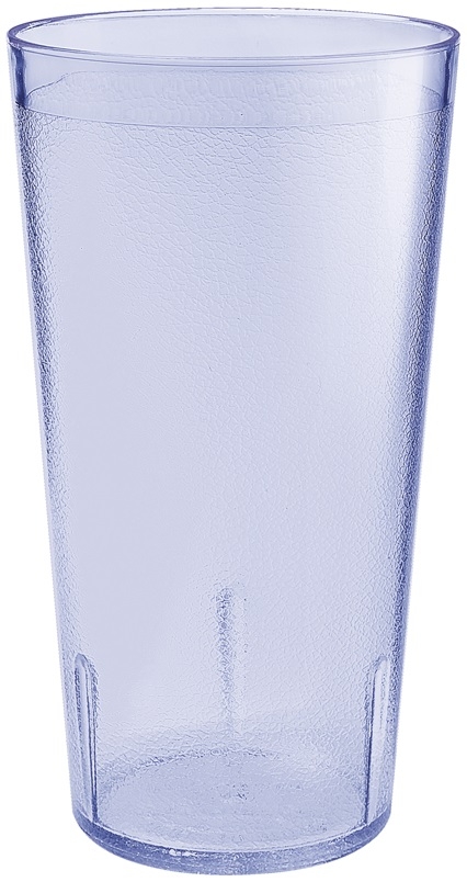 GET Enterprises SAN Plastic Blue Textured Tumbler, 32 Ounce -- 48 per case