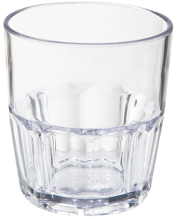 GET Enterprises Bahama SAN Plastic Clear Tumbler, 9 Ounce -- 72 per case