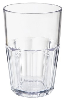 GET Enterprises Bahama SAN Plastic Clear Tumbler, 14 Ounce -- 72 per case