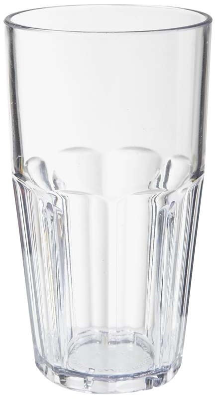 GET Enterprises Bahama SAN Plastic Clear Beverage Tumbler, 22 Ounce -- 72 per case