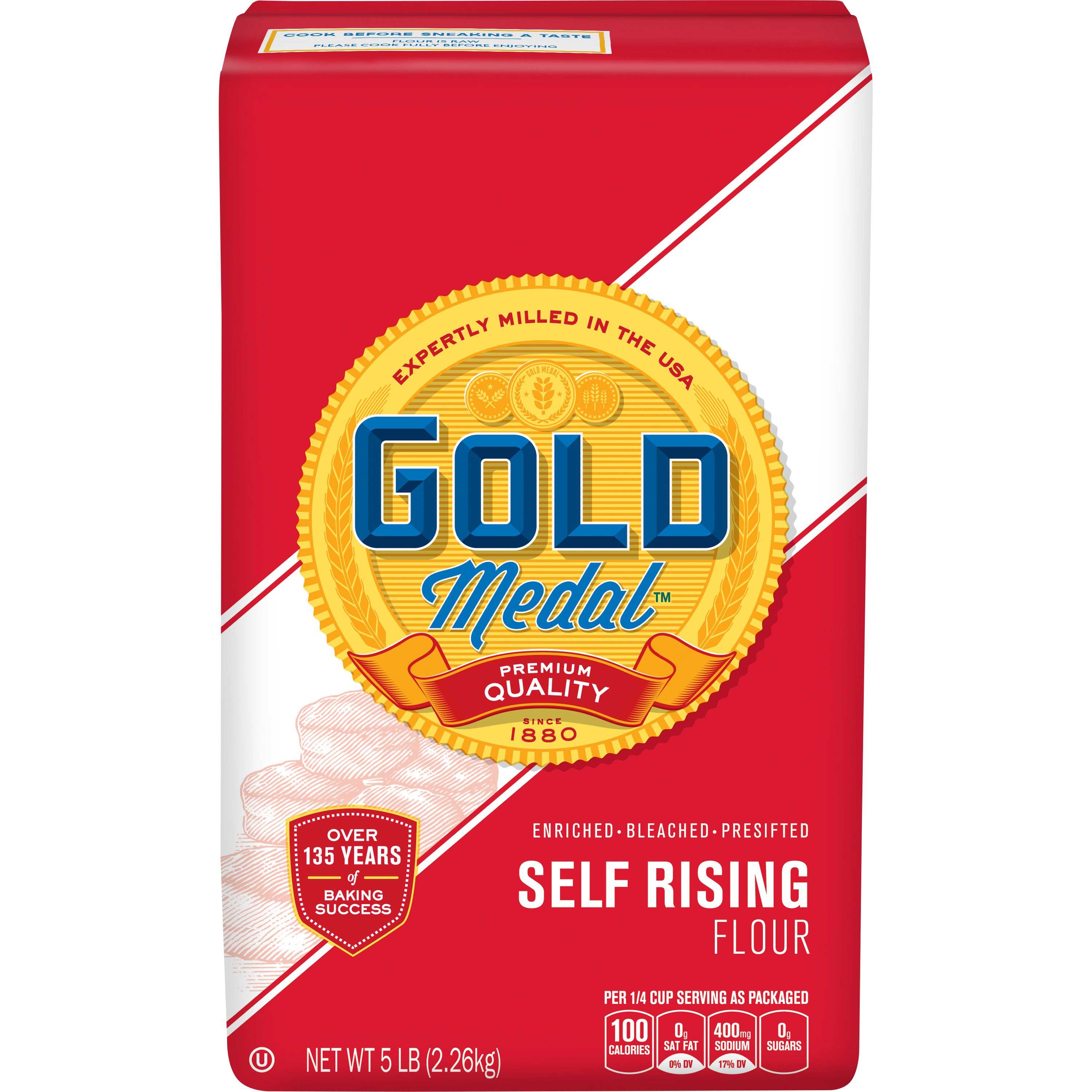 Gold Medal Self Rising Flour, 5 Pound -- 8 per case.