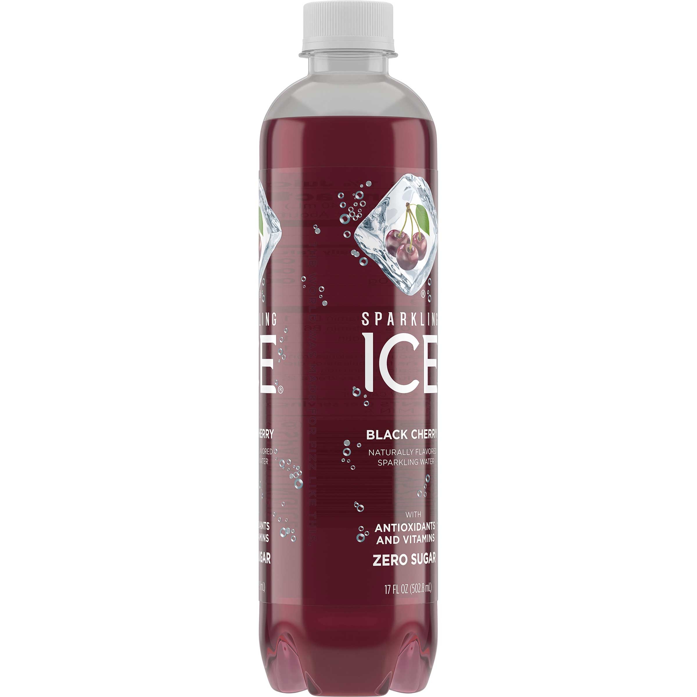 Sparkling Ice Black Cherry Sparkling Water, 17 Ounce -- 12 Per Case