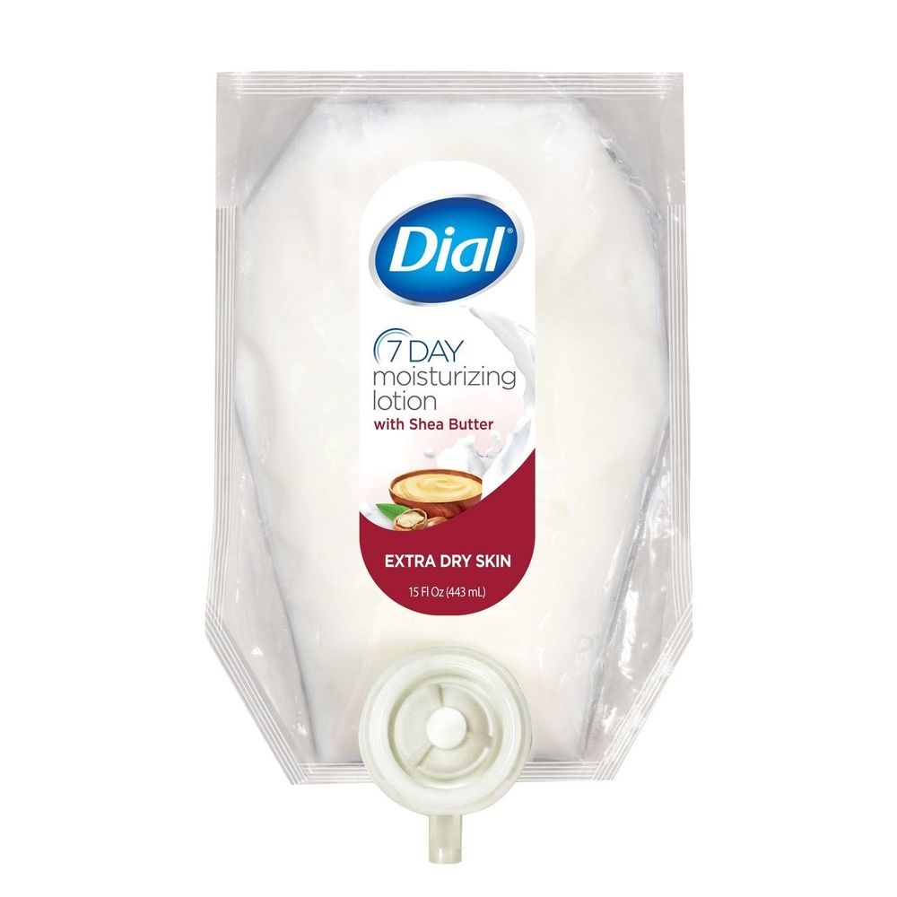 Dial Professional Versa 7 Day Moisturizing Lotion for Extra Dry Skin, 15 Ounce Pouch Refill -- 6 per case.