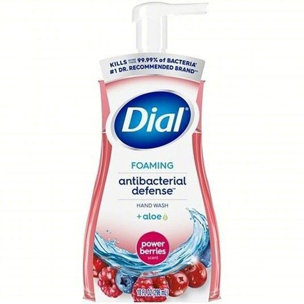 Dial Power Berriest Antibacterial Foaming Hand Wash, 10 Ounce -- 8 per case.