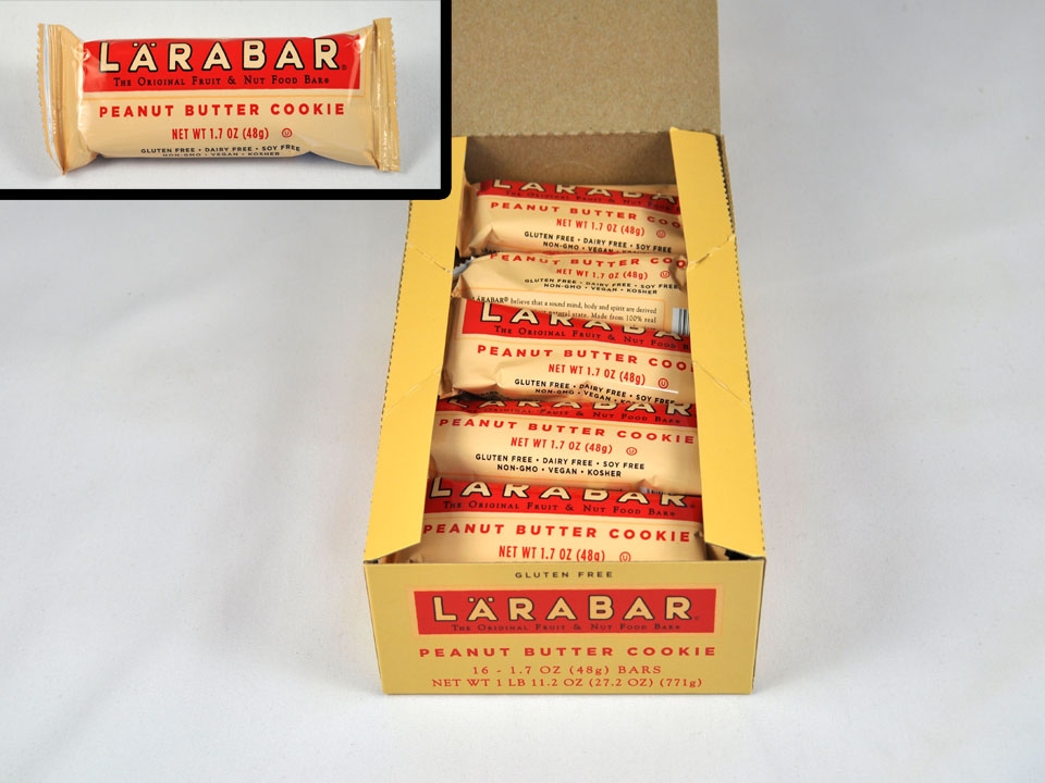 Larabar Peanut Butter Cookie Snack Bar, 27.2 Ounce -- 4 per case.