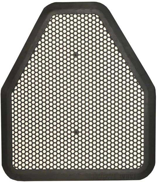 Tolco Eco Choice Black Urinal Mat, 22 X 18 inch.