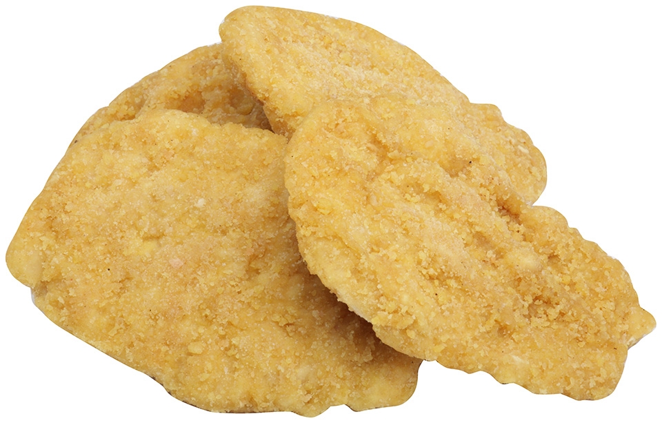 Tyson Red Label Select Cut Golden Crispy Breaded Chicken Breast Portioned Filet, 4 Ounce -- 2 per case.