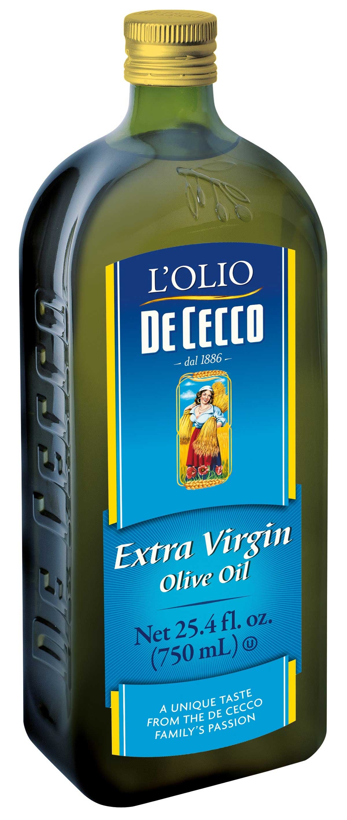 De Cecco Extra Virgin Olive Oil, 25.4 Fluid Ounce -- 6 per case