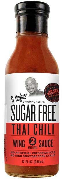 G Hughes Sugar Free Thai Chili Wing Sauce, 12 Ounce -- 6 per case