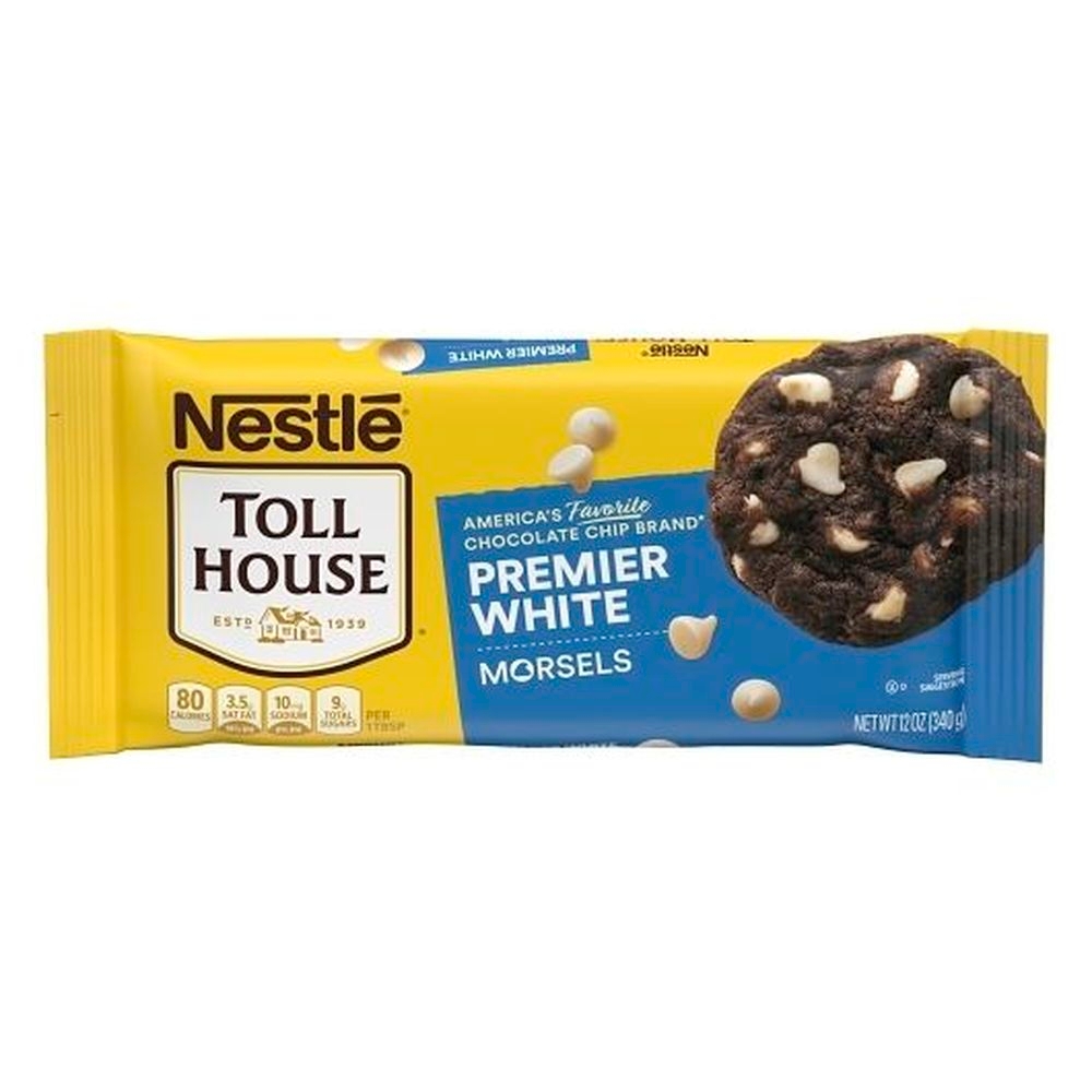 Nestle Toll House White Morsels, 12 Ounce -- 12 per case