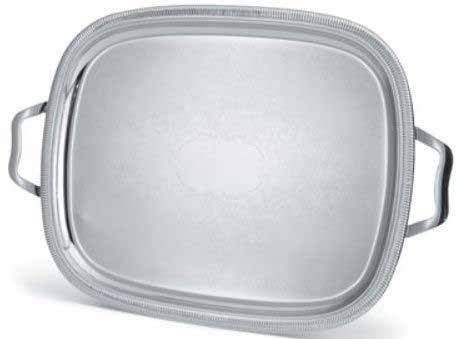 Elegant Reflections Oblong Serving Tray