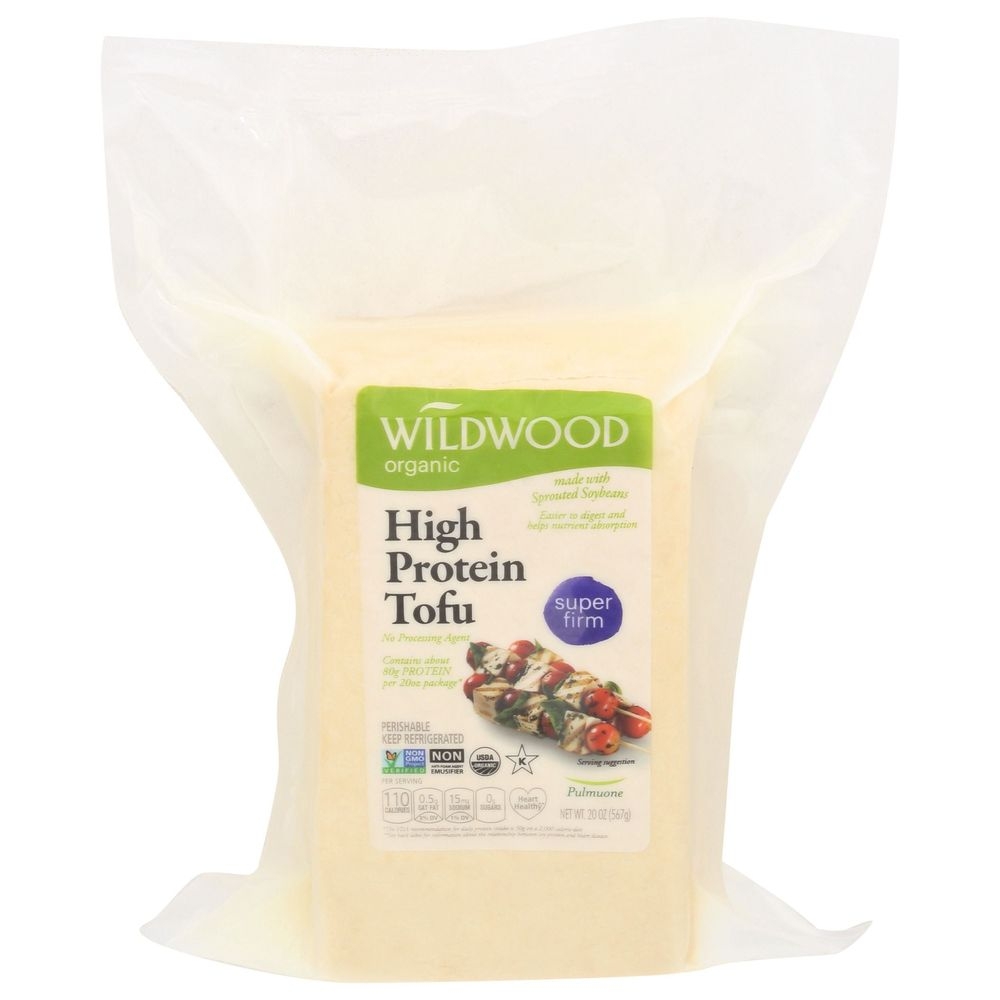 Wildwood Natural Foods Organic Super Firm High Protein Tofu, 16 Ounce -- 6 per case