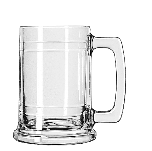 Libbey 5027 Glass Maritime Beer Mug, 15 Ounce -- 12 per case