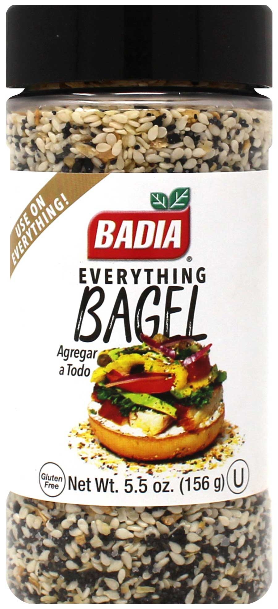 Badia Everything Bagel Seasoning, 5.5 Ounce -- 6 per case