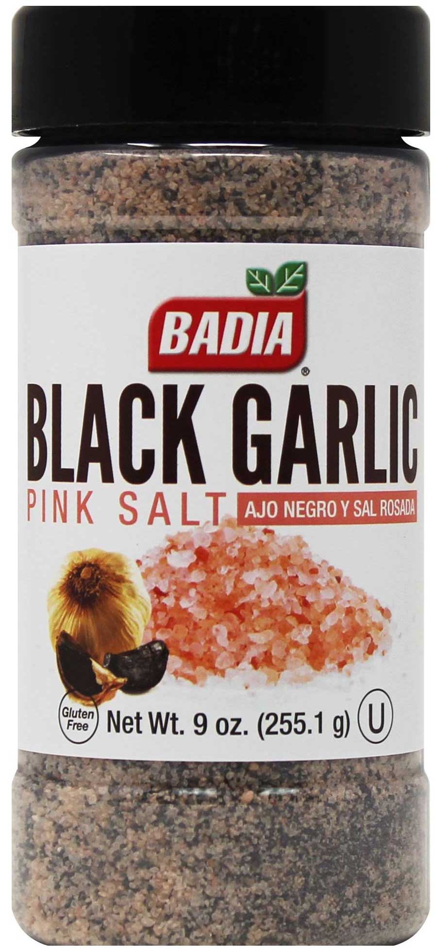 Badia Black Garlic Pink Salt, 9 Ounce -- 6 per case
