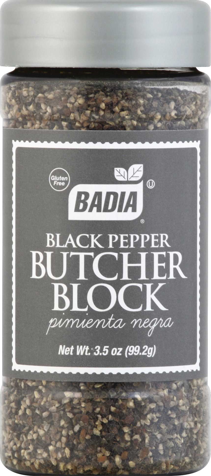 Badia Butcher Block Black Pepper, 3.5 Ounce -- 6 per case
