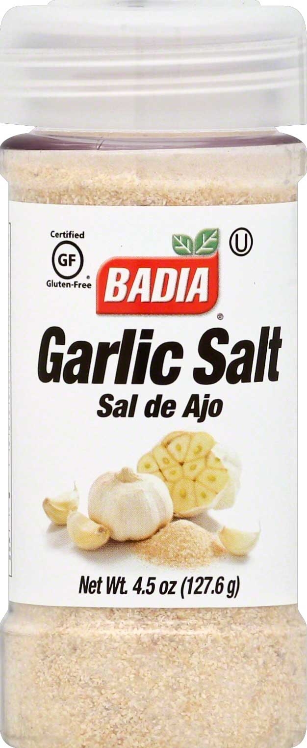 Badia Garlic Salt, 4.5 Ounce -- 8 per case