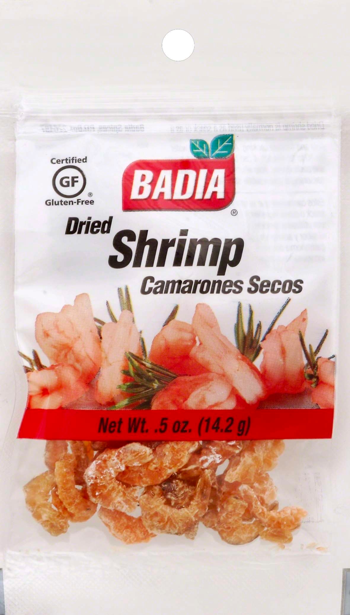 Badia Dried Shrimp, 0.5 Ounce -- 576 per case