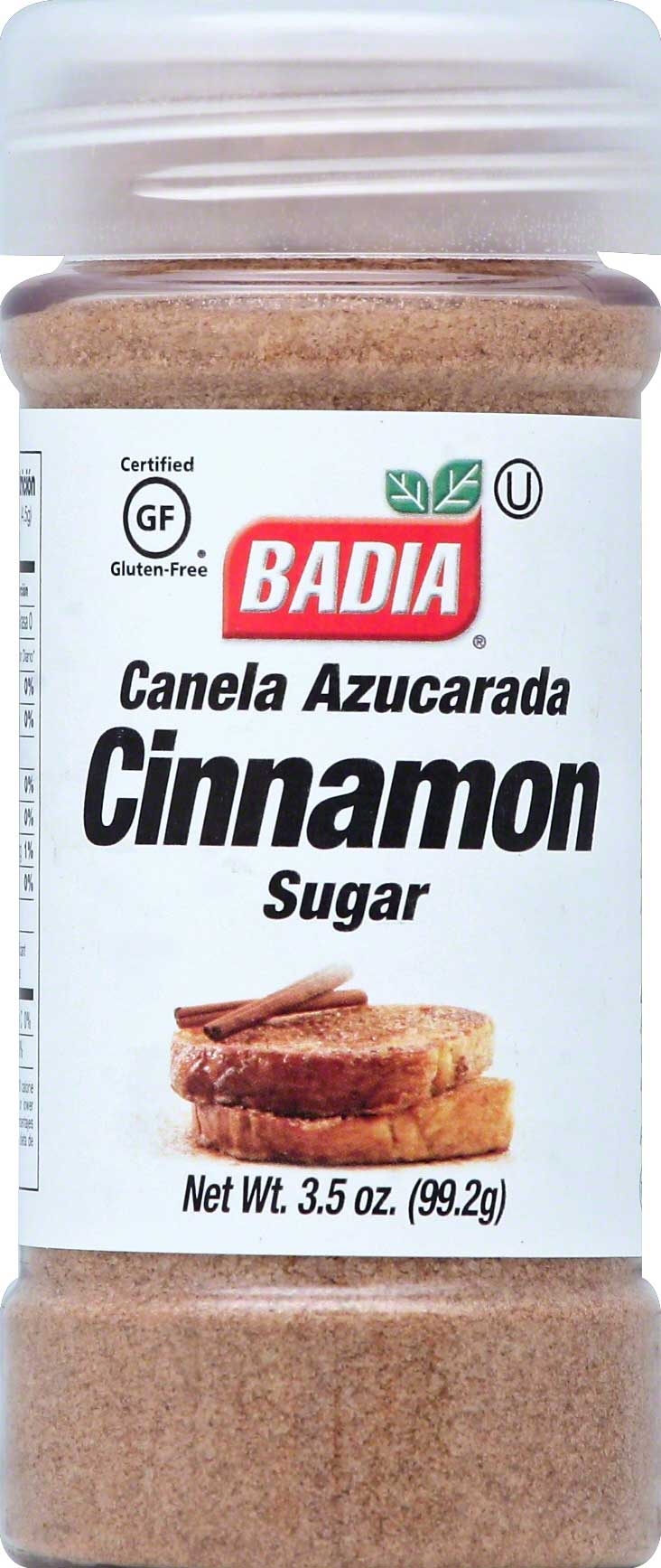 Badia Cinnamon Sugar, 3.5 Ounce -- 8 per case