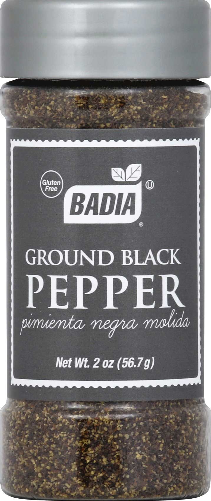 Badia Ground Black Pepper, 2 Ounce -- 8 per case