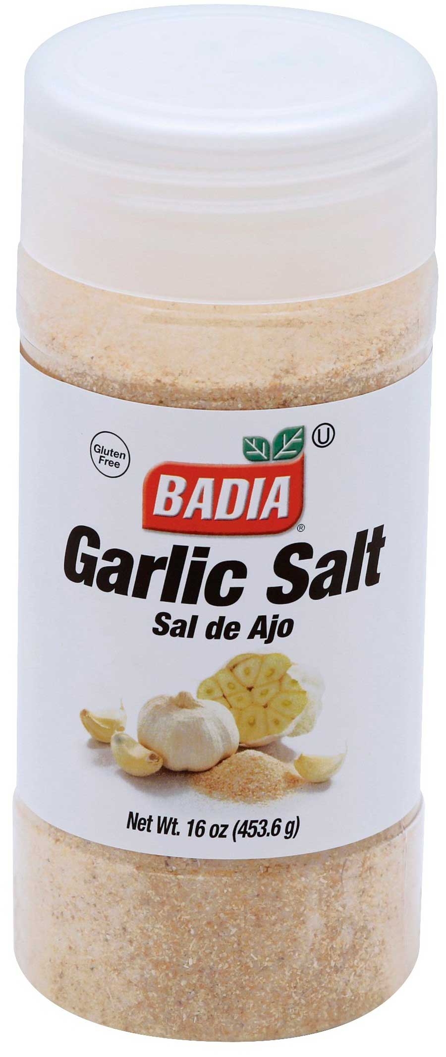 Badia Garlic Salt, 16 Ounce -- 12 per case