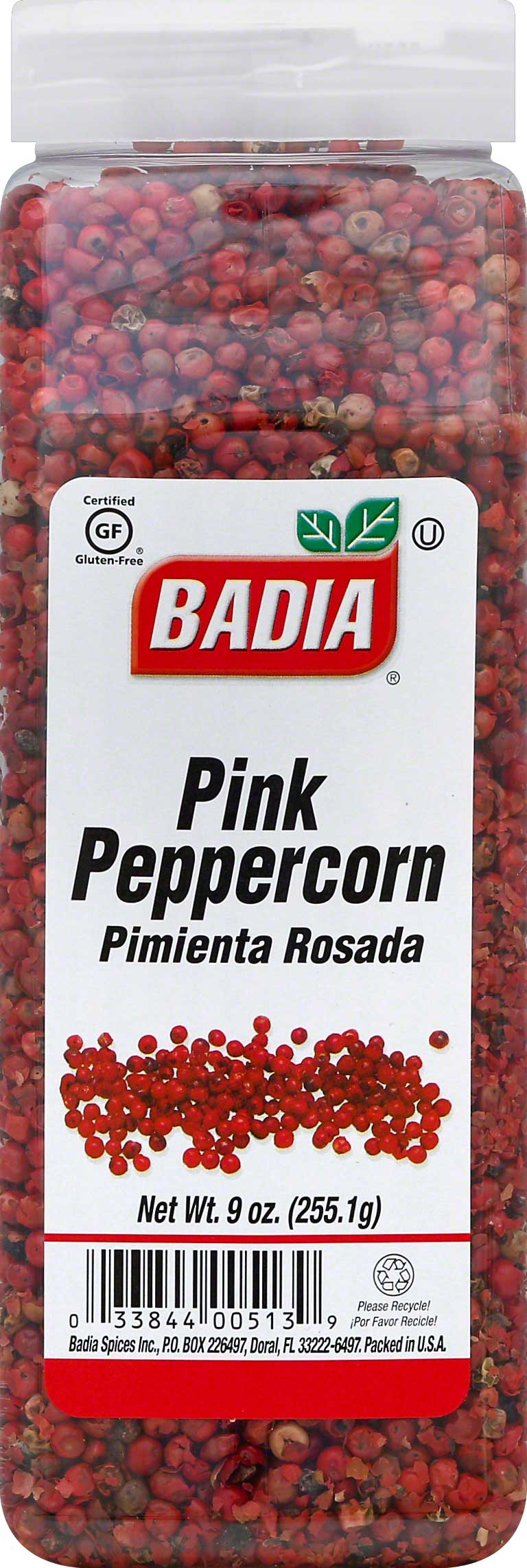 Badia Whole Pink Peppercorn, 9 Ounce -- 6 per case