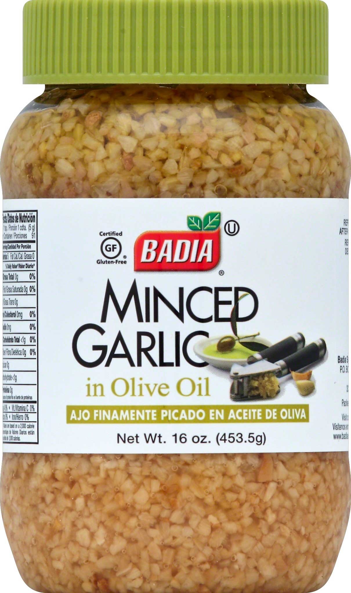 Badia Minced Garlic in Oil, 16 Ounce -- 12 per case