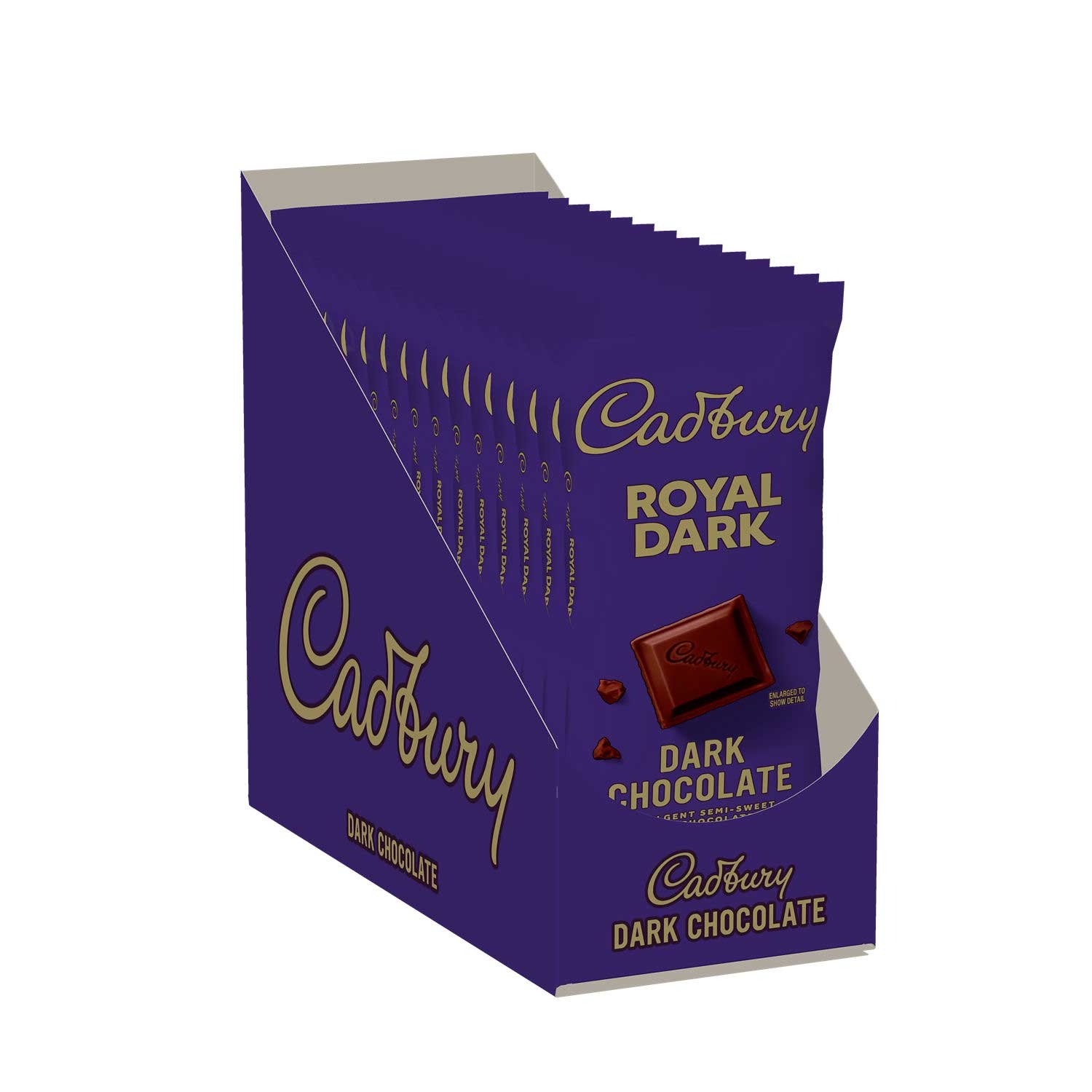 Cadbury Royal Dark Chocolate X Large Bar, 3.5 Ounce -- 14 per case
