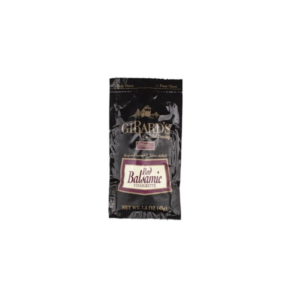 Girards Single Serve Red Balsamic Vinaigrette Dressing, 1.5 Ounce -- 84 per case