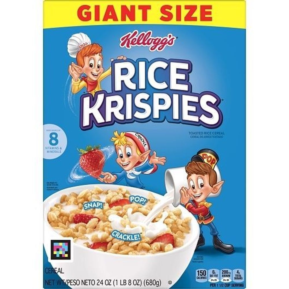 Kelloggs Rice Krispies Cereal, 24 Ounce -- 8 per case