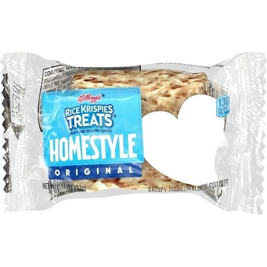 Kelloggs Homestyle Original Rice Krispies Treats, 1.16 Ounce -- 96 per case