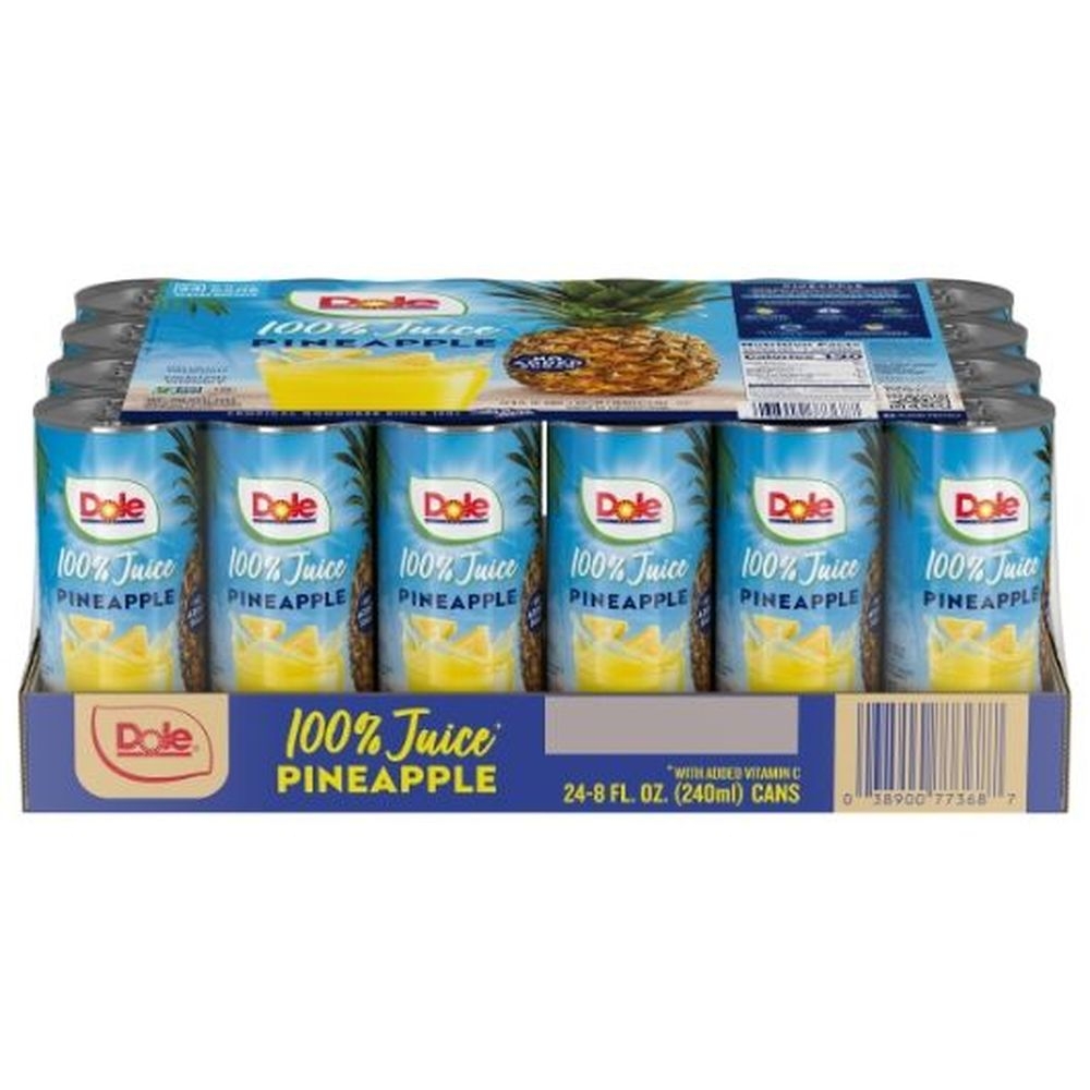 Dole 100 Percent Pineapple Juice, 13.44 Pound