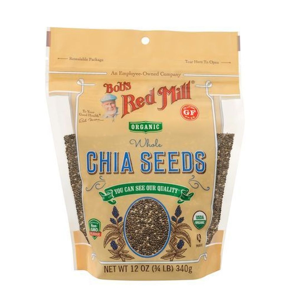 Bobs Red Mill Organic Chia Seeds - Shipper, 12 Ounce -- 45 per case