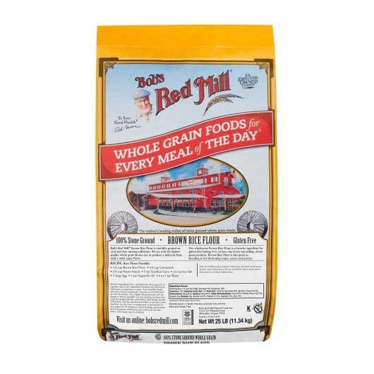 Bobs Red Mill Brown Rice Flour, 25 Pound