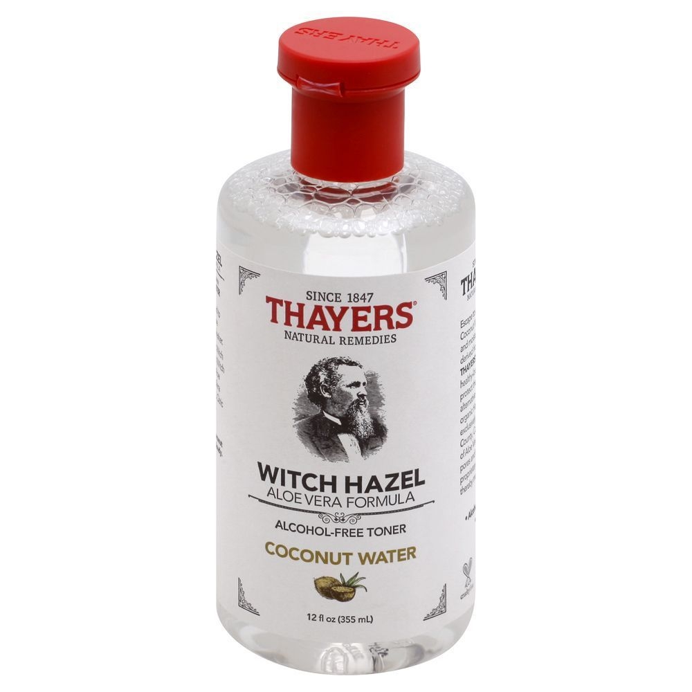 Thayers Coconut Water Witch Hazel with Aloe Vera Alcohol Free Toner, 12 Fluid Ounce
