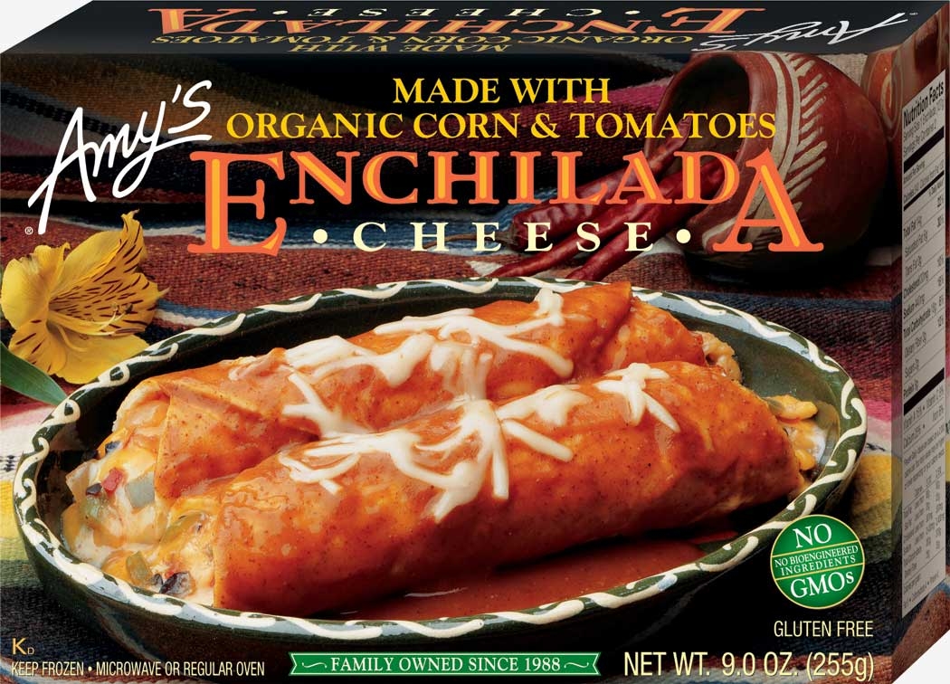 Amys Organic Cheese Enchilada Entree, 9 Ounce -- 12 per case
