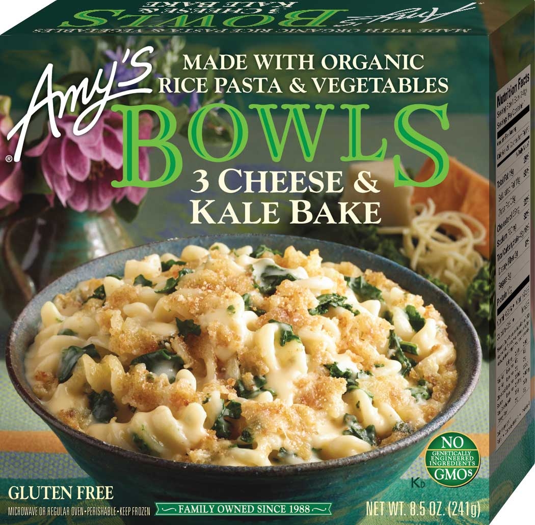 Amys Organic 3 Cheese and Kale Bake Bowl, 8.5 Ounce -- 12 per case