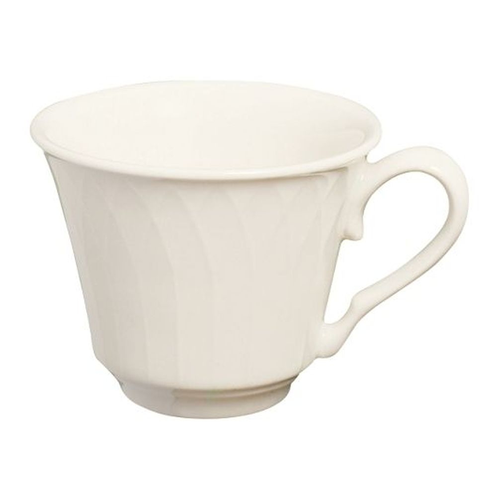 Homer Laughlin Gothic Blanc Cup, 7 1/2 Ounce Capacity -- 36 per case