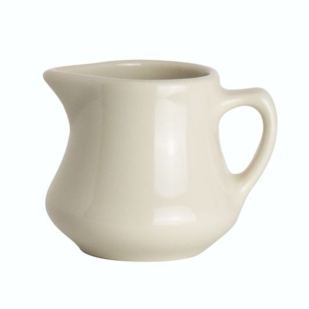 Homer Laughlin Undecorated Cream Jug, 5 1/4 Ounce Capacity -- 24 per case