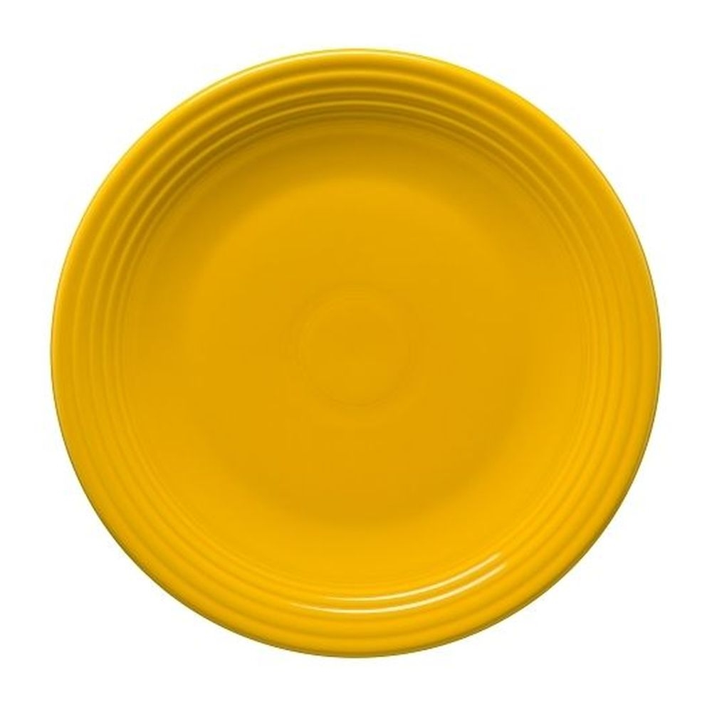 Fiesta 11.75 inch Dia. Daffodil Chop Plate, 4 count